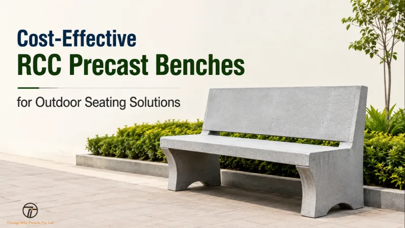 Cost-Effective RCC Precast Benches for Outdoor Seating Solutions
