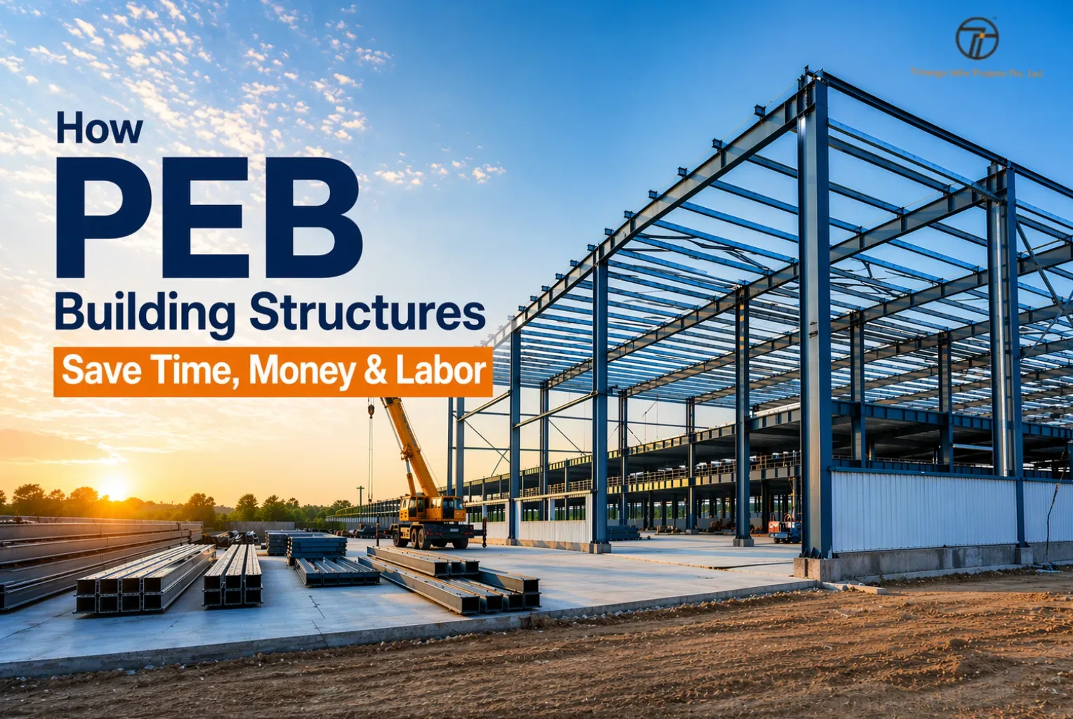 How PEB Building Structures Save Time, Money & Labor