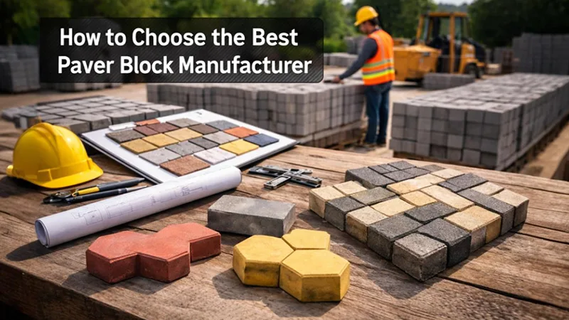 How to Choose the Best Paver Block Manufacturer