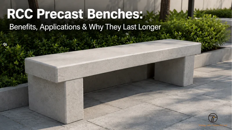 RCC Precast Benches: Benefits, Applications & Why They Last Longer