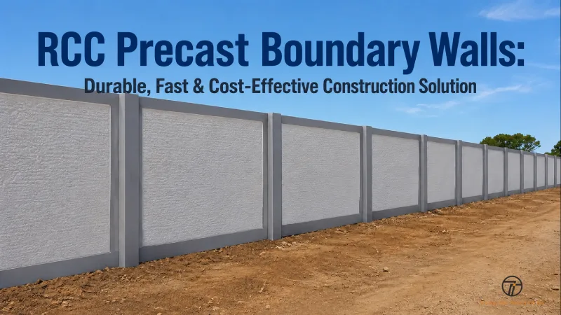 RCC Precast Boundary Walls: Durable, Fast & Cost-Effective Construction Solution