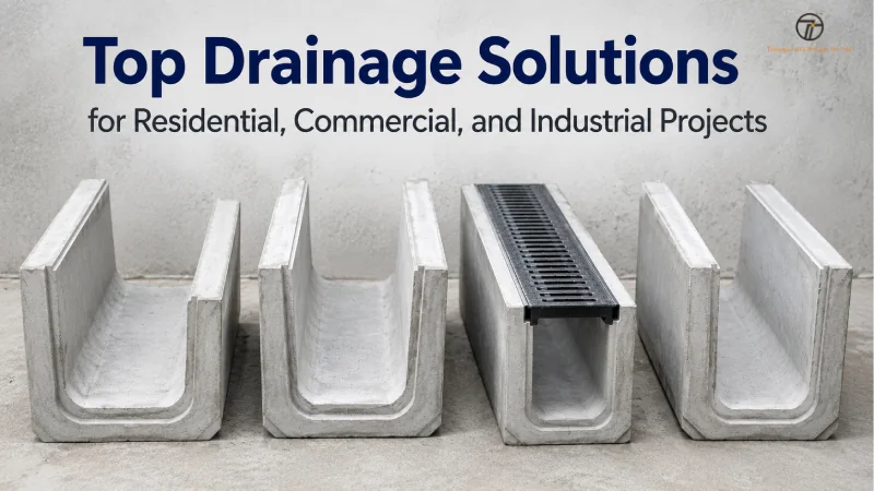 Top Drainage Solutions for Residential, Commercial, and Industrial Projects