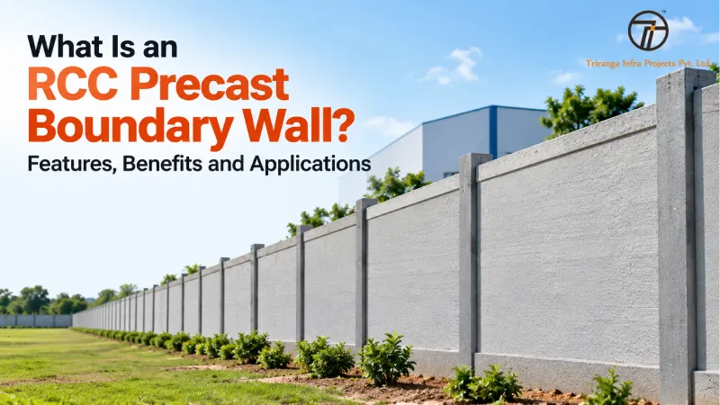 What Is an RCC Precast Boundary Wall? Features, Benefits and Applications
