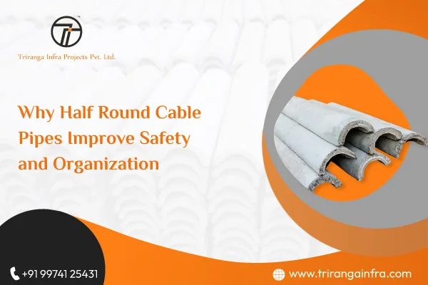 Why Half Round Cable Pipes Improve Safety and Organization