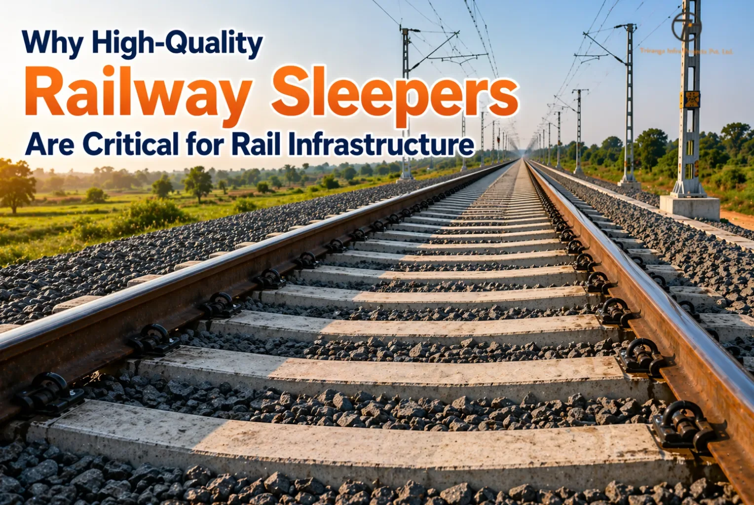 Why High-Quality Railway Sleepers Are Critical for Rail Infrastructure