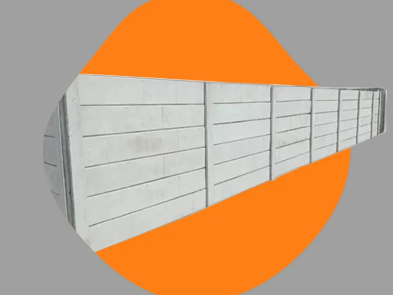RCC Prestressed Precast Boundary Wall
