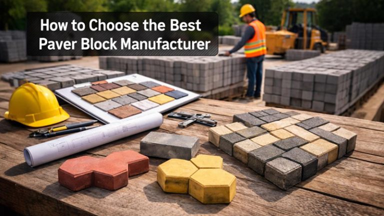 How to Choose the Best Paver Block Manufacturer
