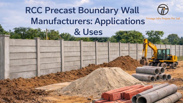 RCC Precast Boundary Wall Manufacturers: Applications & Uses