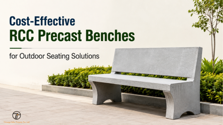 Cost-Effective RCC Precast Benches for Outdoor Seating Solutions