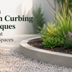 Modern Garden Curbing Techniques for Elegant Outdoor Spaces