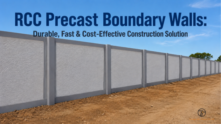 RCC Precast Boundary Walls: Durable, Fast & Cost-Effective Construction Solution
