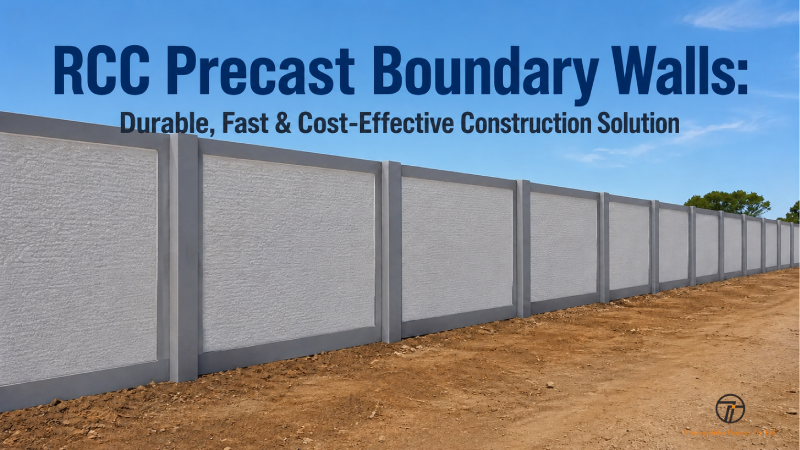 RCC Precast Boundary Walls: Durable, Fast & Cost-Effective Construction Solution