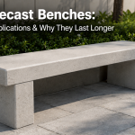 RCC Precast Benches: Benefits, Applications & Why They Last Longer