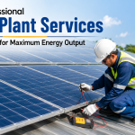 Why Professional Solar Plant Services Are Essential for Maximum Energy Output