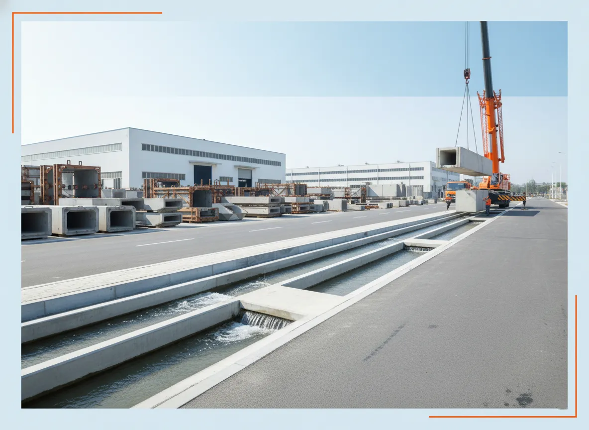 Precast U-Drain Manufacturer in Visakhapatnam